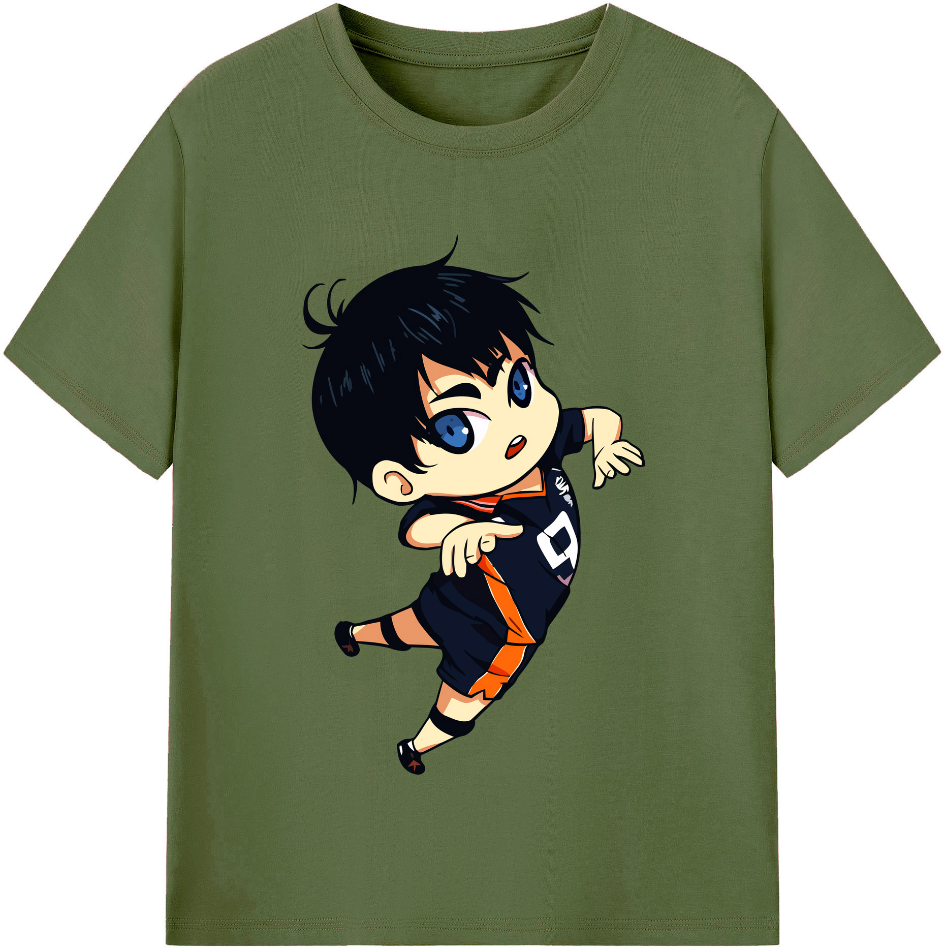 （画像用） ハイキュー!! Haikyu!! 綿100％半袖Tシャツ（フロントプリント）